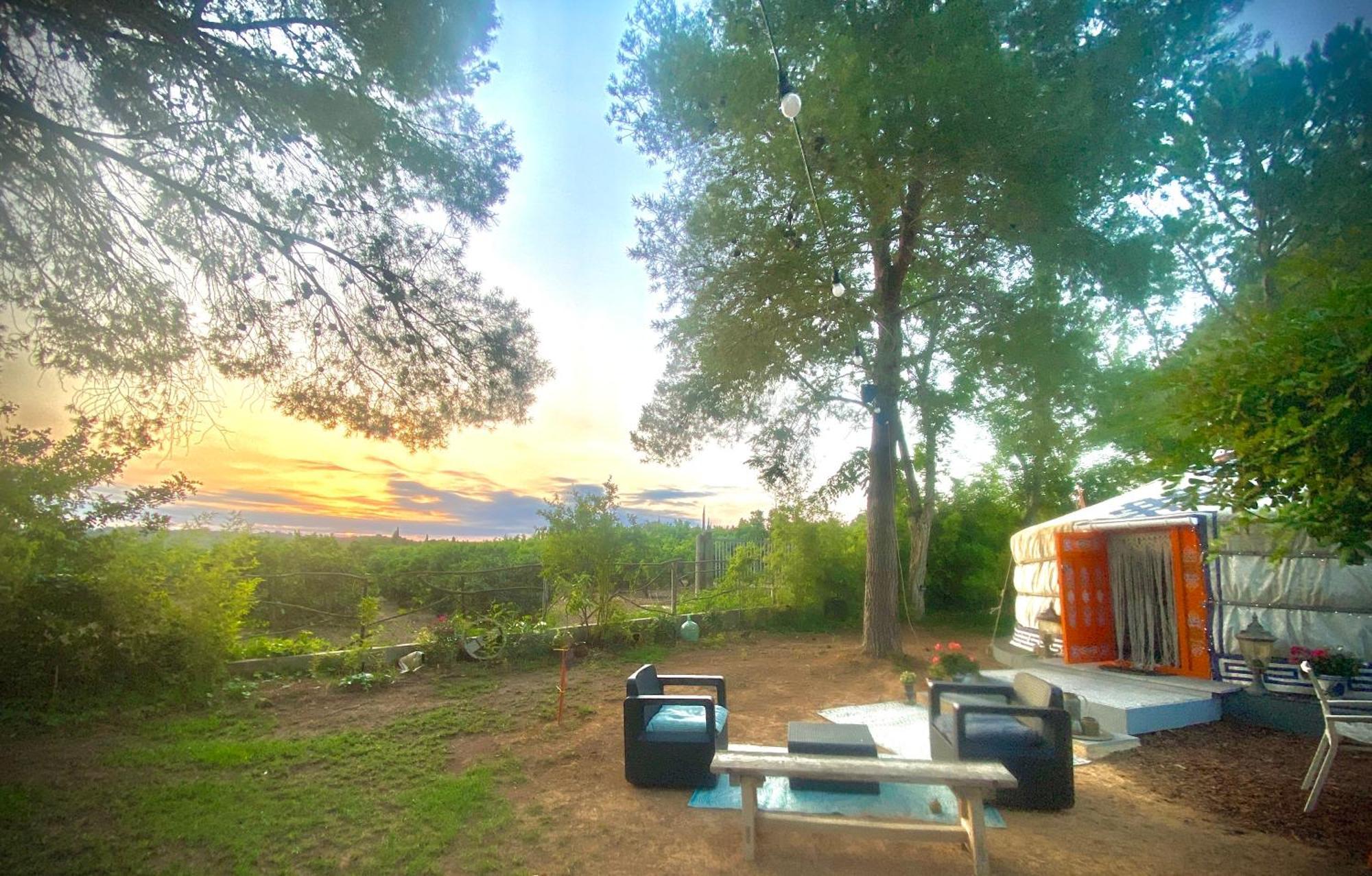 Yurta Arco Iris Hotell Riba-roja de Túria Eksteriør bilde