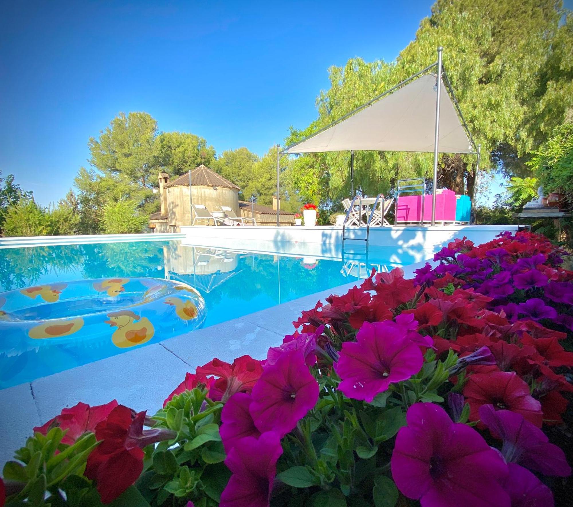 Yurta Arco Iris Hotell Riba-roja de Túria Eksteriør bilde