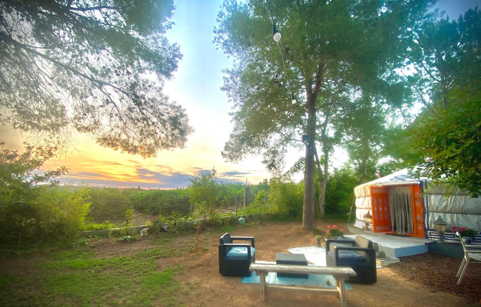 Yurta Arco Iris Hotell Riba-roja de Túria Eksteriør bilde